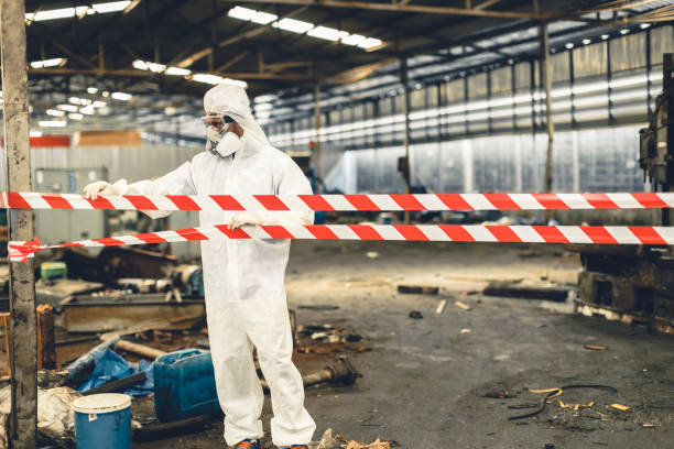 Professional Biohazard technician working in Winchester, NH